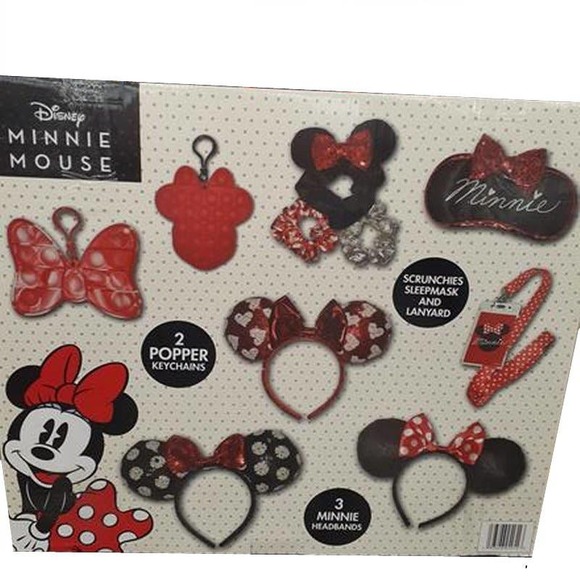 Disney's 10 Pc Minnie Mouse Exclusive Collection Deluxe Accessory Set -Free Ship - Picture 3 of 3